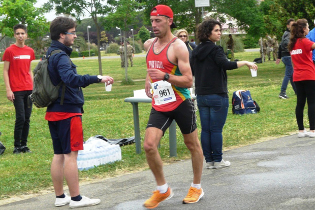 Luis Correia (POR) &agrave; Grosetto le 15 mai 2015 sur le 10km [E. Tardi]