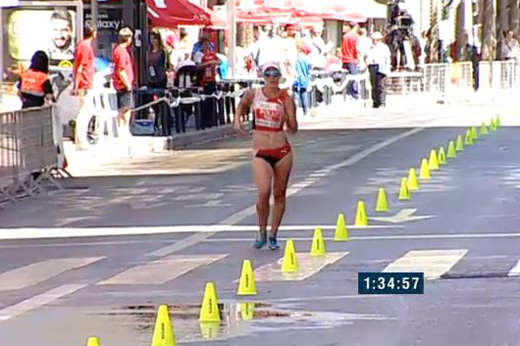 Laura Polli (SUI) &agrave; Murcia le 17 mai 2015 [live TV rfea.es]