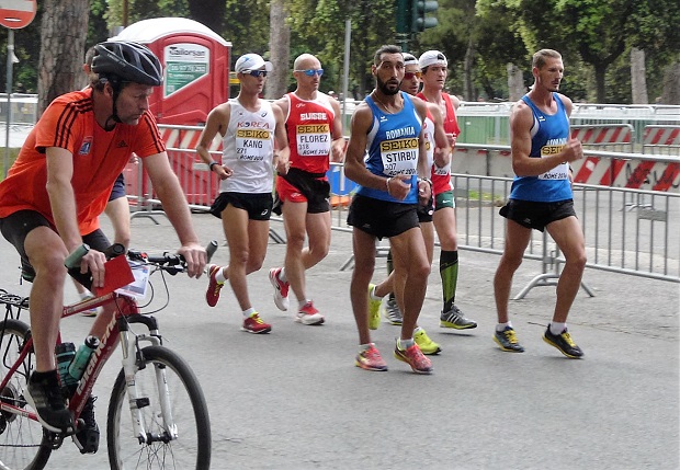 Dans le peloton, Alex Florez &agrave; Rome le 8 mai 2016