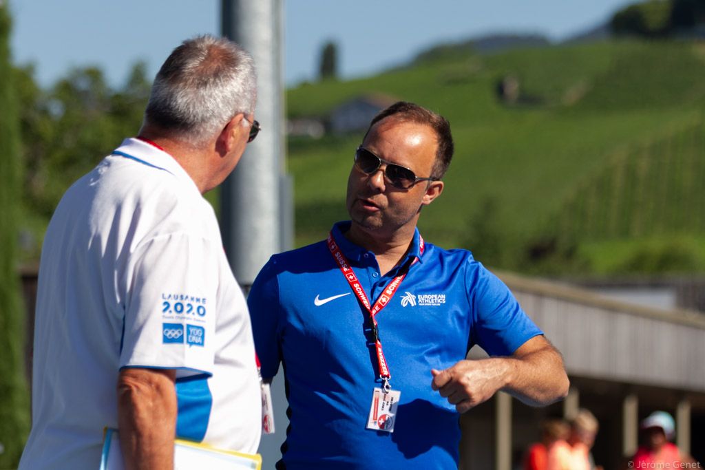 Frédéric Bianchi (ici en 2020) sera le chef des juges aux JO de Tokyo (c) Jérôme Genet
